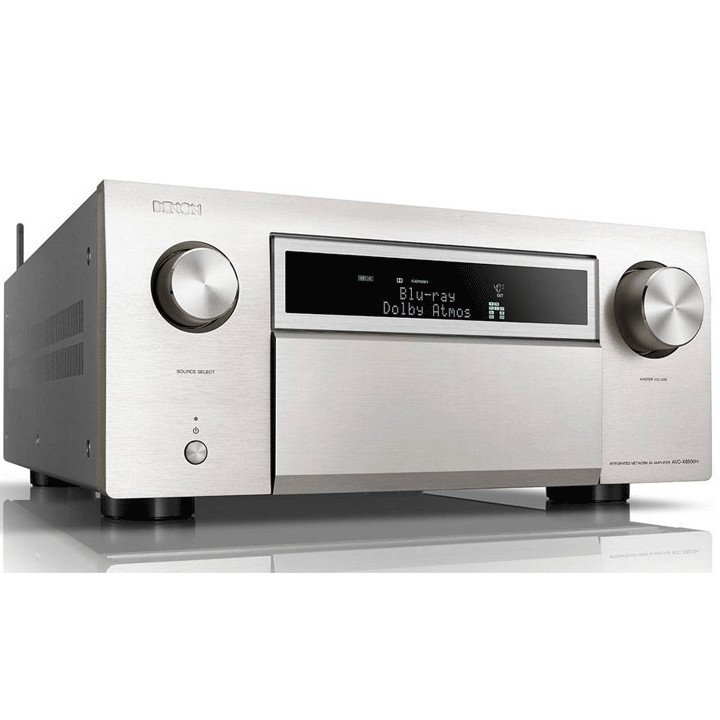 DENON AVC-X8500H Front Angle Silver