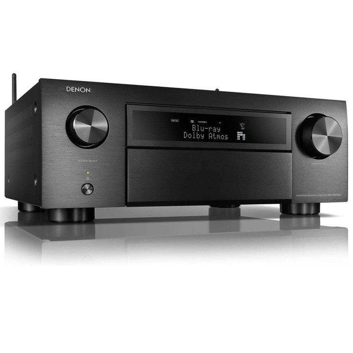 DENON AVC-X6700H Black Front Angle