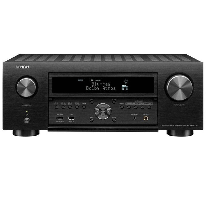 DENON AVC-X6700H Black Front open panel