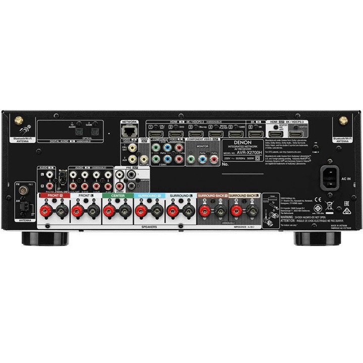 DENON AVR=X2700H BACK