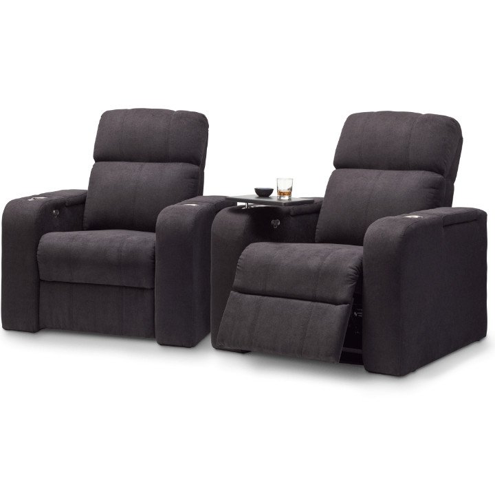 Home Cinema Pair Fabric Seats