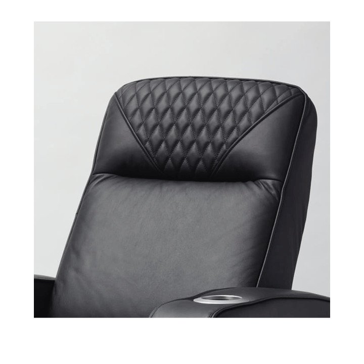 Leather Cinema Seat with No Headrest