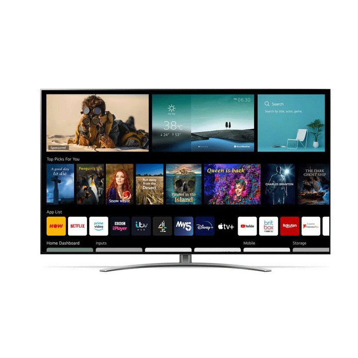 LG86QNED996PB 86 QNED Menu Page