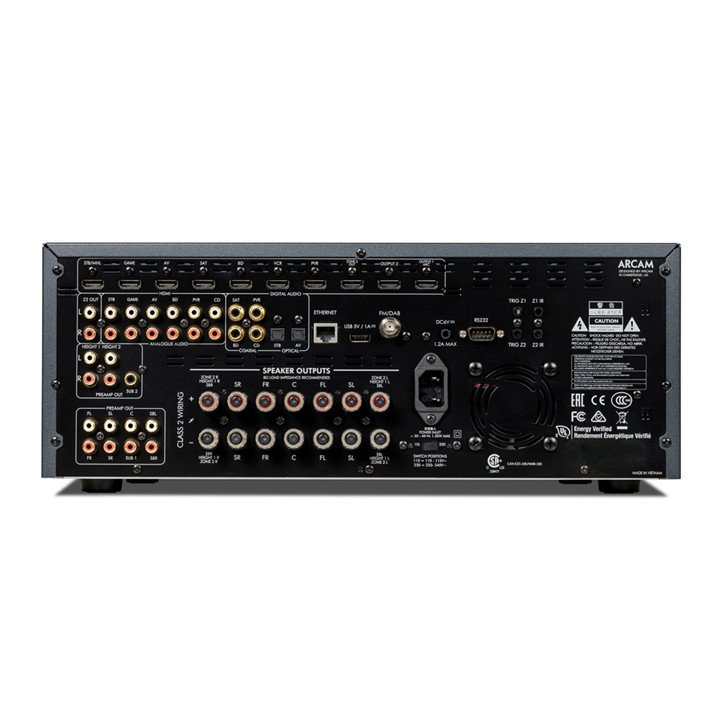 ARCAM AVR390 Back