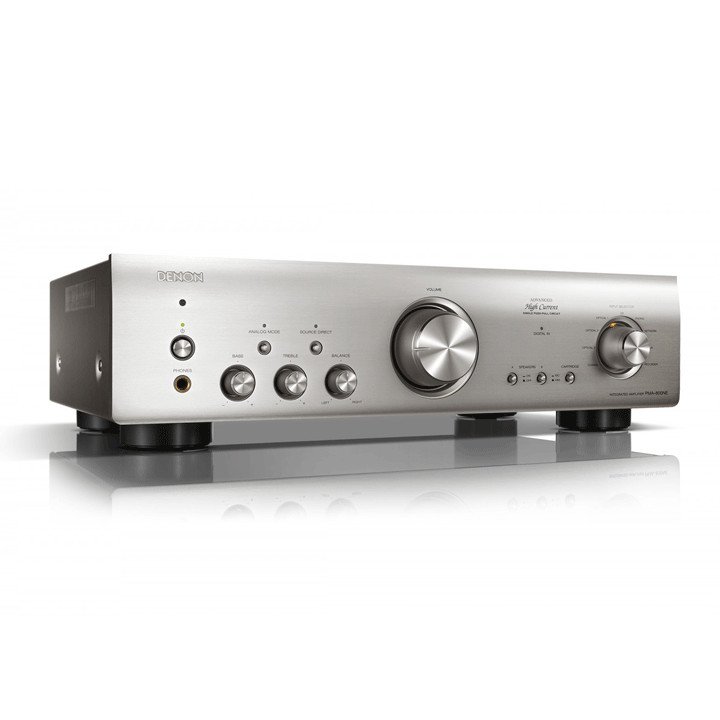 Denon PMA800NE Silver Front Angle
