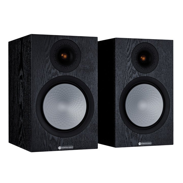 Monitor Audio Silver 100 7G Black Oak Pair no Grilles