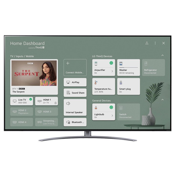 LG 55NANO966PA 8K Nanocell HDR TV WebOS Menu