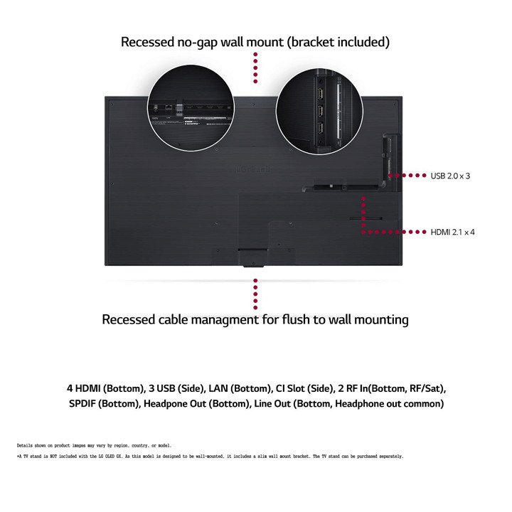 OLED77C16LA Back Detail