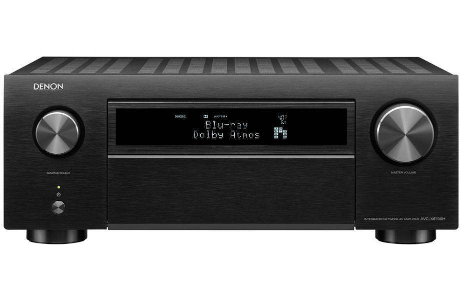 DENON AVC-X6700H Black Front