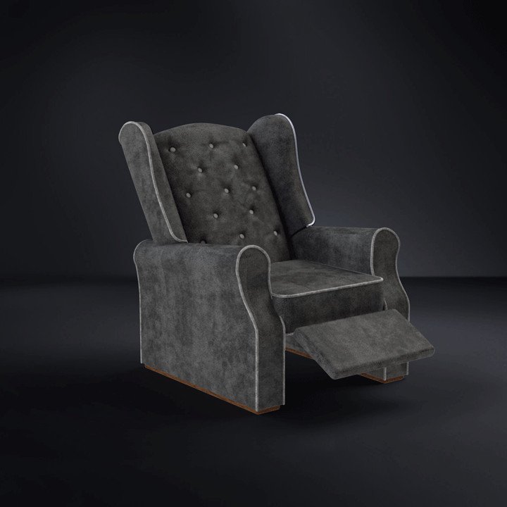The Rose Single Armchair wing back reclining