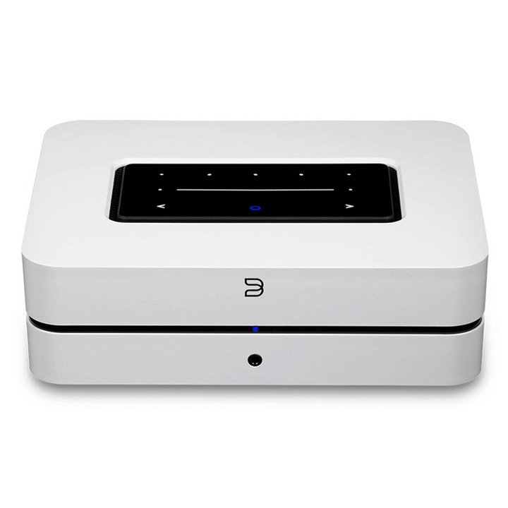 Bluesound Powernode Front Angle Top White