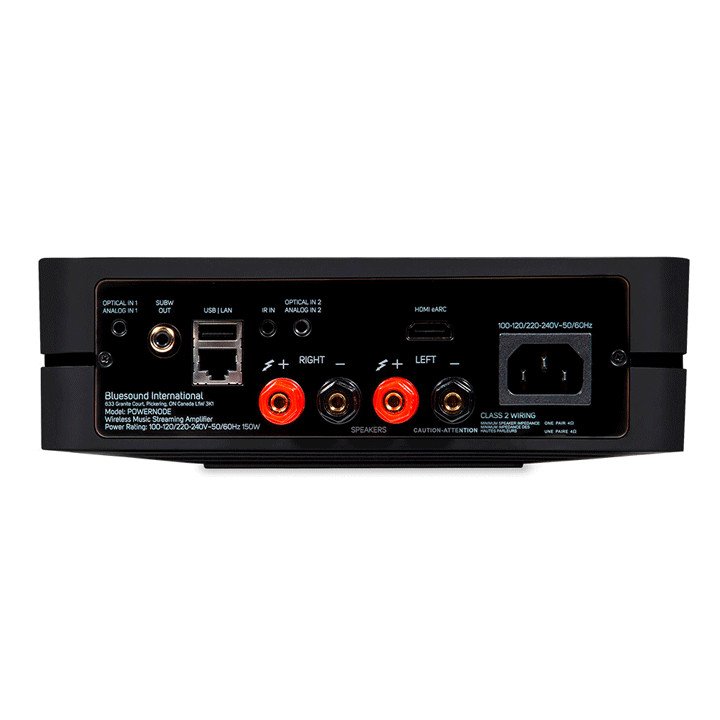 Bluesound Powernode Black Back