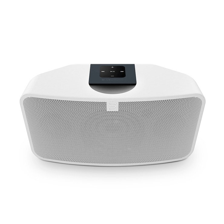 Bluesound Pulse Mini 2i Wireless Speaker Front Angle White