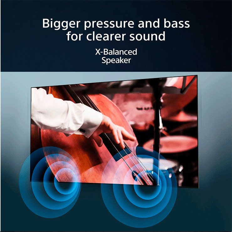 SONY Bravia KD85X80LU Sound Stage