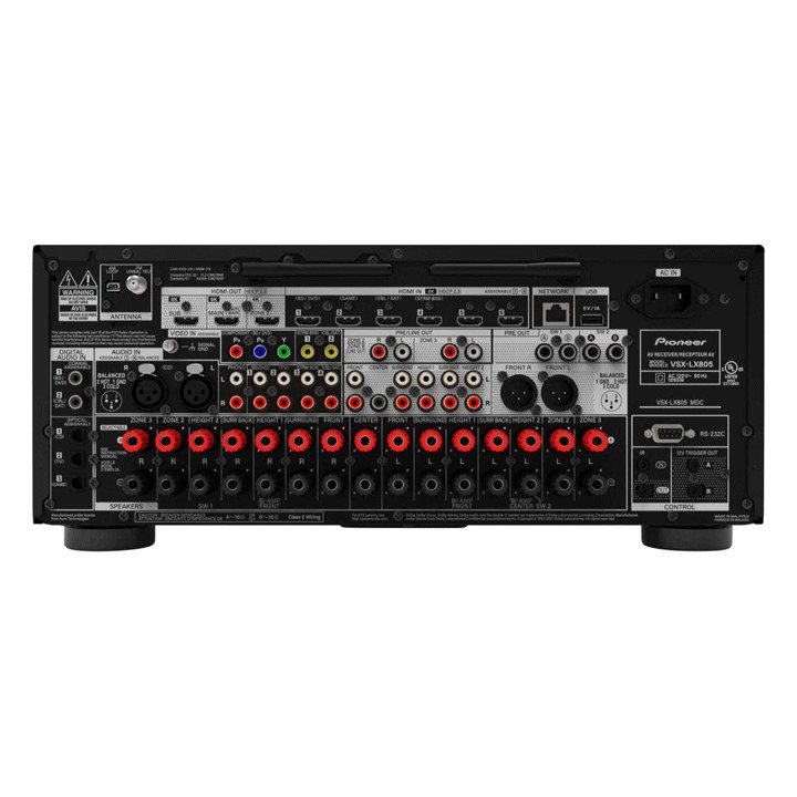 Pioneer Unveils New Flagship Elite VSXLX805 A/V Receiver